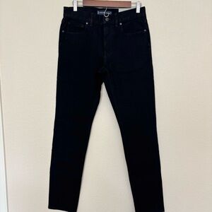 Everlane Uniform Mens Black Jeans 31x34 High Stretch Slim Organic Classic